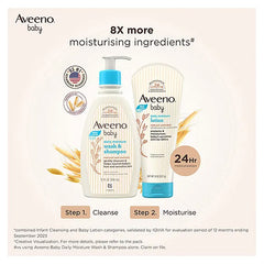Aveeno Baby Daily Moisture Wash & Shampoo 532ml