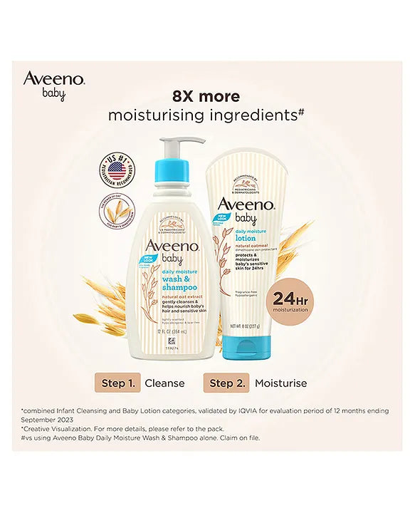 Aveeno Baby Daily Moisture Lotion 532ml