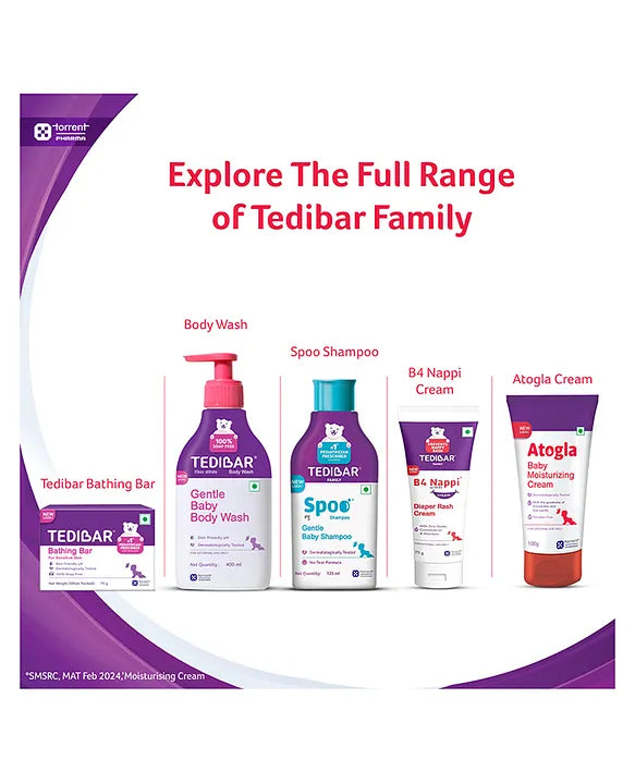 Torrent Pharma Atogla Baby Cream 100g | Advanced Gentle Moisturising Cream |Paediatrician Recommended- By