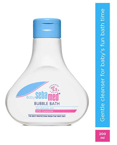 Sebamed Baby  Bubble Bath|pH 5.5|With Chamomile|No Tears |200 ml