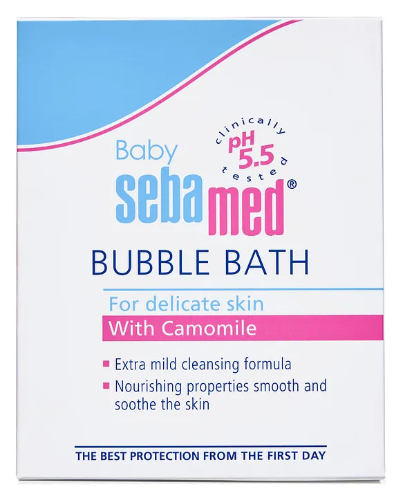 Sebamed Baby  Bubble Bath|pH 5.5|With Chamomile|No Tears |200 ml