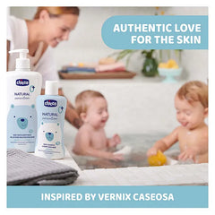 Chicco Natural Sensation No Tears Bath Shampoo - 500 ml