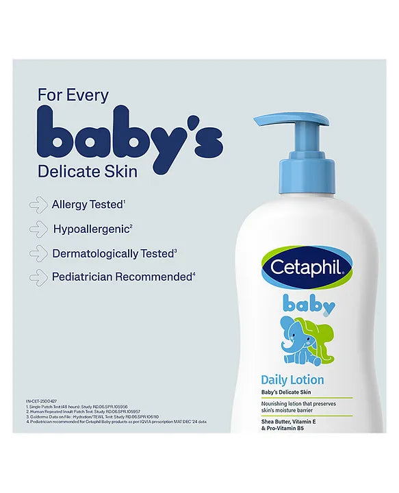 Cetaphil Baby Daily Lotion With Shea Butter - 400ml