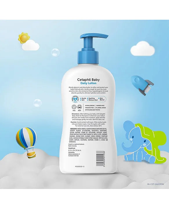 Cetaphil Baby Daily Lotion With Shea Butter - 400ml