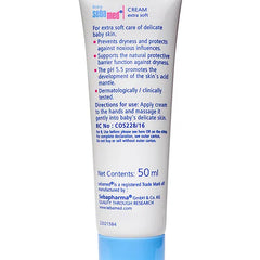 Sebamed Baby  Cream Extra Soft|pH 5.5|Ideal for Dry Skin|50 ml