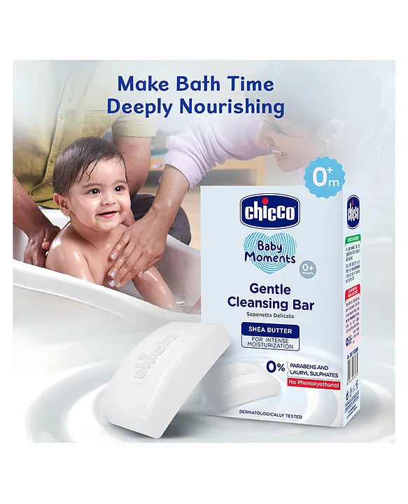 Chicco Baby Moments  Gentle Cleansing Bar 100g