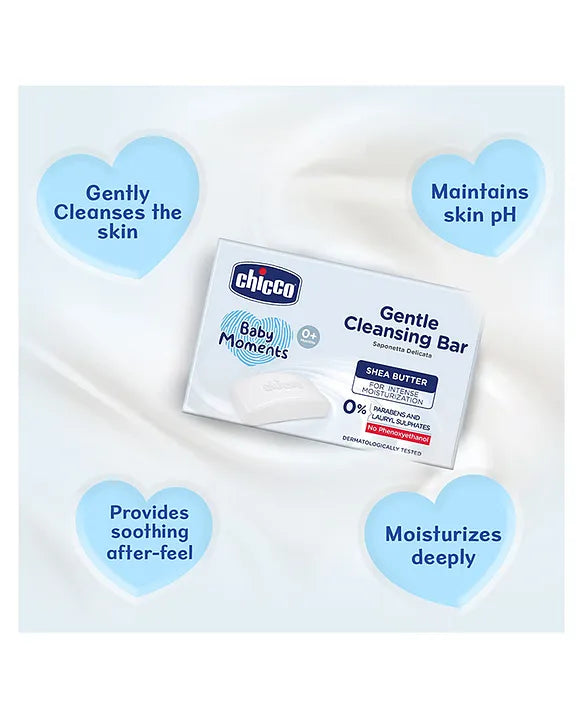 Chicco Baby Moments  Gentle Cleansing Bar 100g