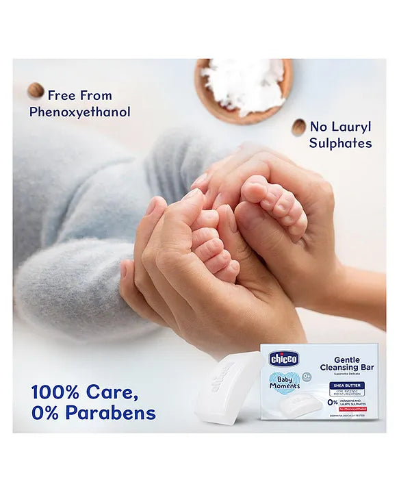 Chicco Baby Moments  Gentle Cleansing Bar 100g