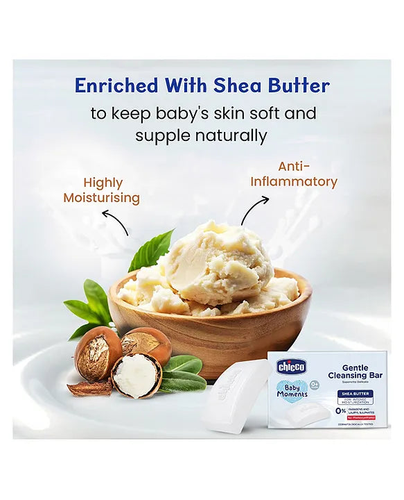 Chicco Baby Moments  Gentle Cleansing Bar 100g
