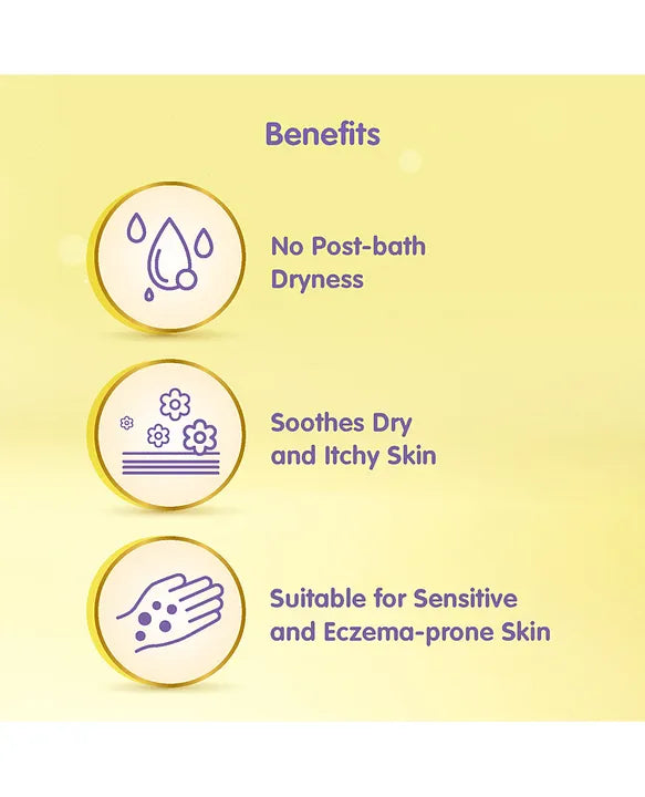 Himalaya Babycare Ghee Himalaya Head To Toe Baby Wash With Pure Cow Ghee 100 ml|pH5.5|For Sensitive Baby Skin from Day 1|Soap Free|No Tears|Newborn Safe|No Parabens|No Sulfates|Dermatologically Tested|Aloe Vera