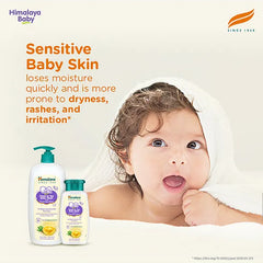 Himalaya Babycare Ghee Himalaya Head To Toe Baby Wash With Pure Cow Ghee 400 ml |pH5.5|For Sensitive Baby Skin from Day 1|Soap Free|No Tears|Newborn Safe|No Parabens|No Sulfates|Dermatologically Tested|Aloe Vera