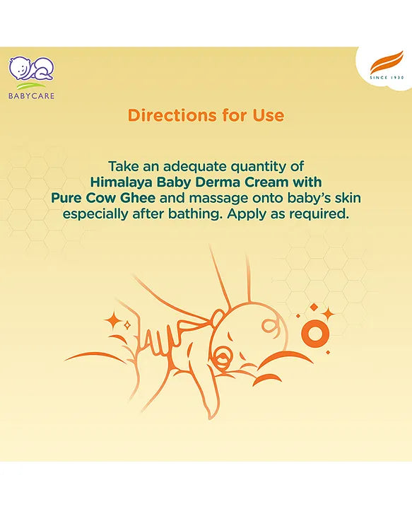 Himalaya Babycare Ghee Himalaya Babycare Baby Derma Cream (Eczema cream) with Pure Cow Ghee - 50ml
