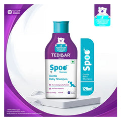 Torrent Pharma Spoo gentle baby shampoo 125ml No Tears  Gentle on Scalp  No. 1 Pediatrician Prescribed Anti Seborrheic Shampoo- By
