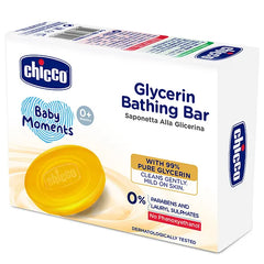Chicco Baby Moments Glycerin Bathing Bar - 75 g
