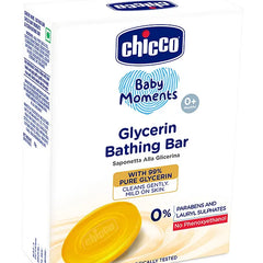 Chicco Baby Moments Glycerin Bathing Bar - 75 g
