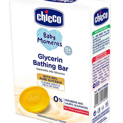 Chicco Baby Moments Glycerin Bathing Bar - 75 g