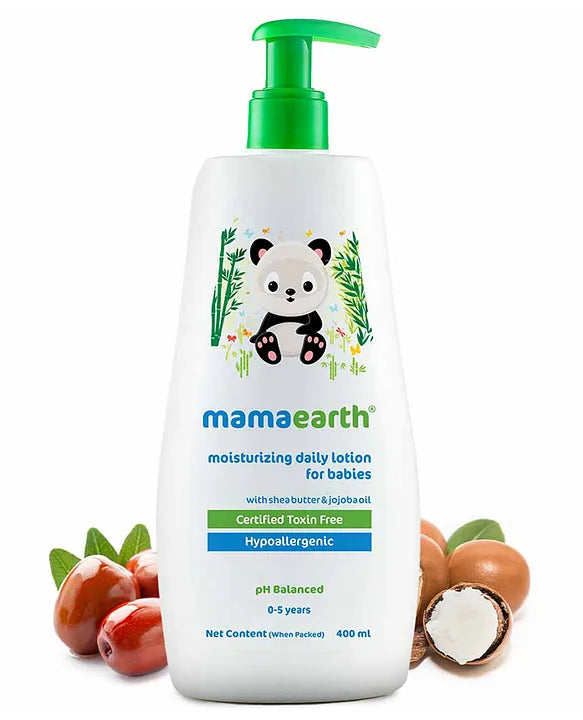 Mamaearth Baby mamaearth Moisturising Daily Lotion White - 400 ml