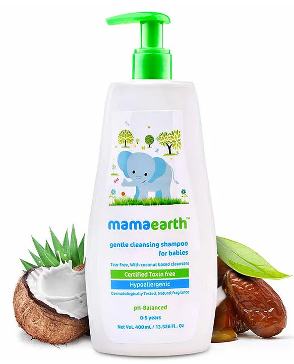 Mamaearth Baby mamaearth Gentle Cleansing Shampoo For Babies - 400 ml