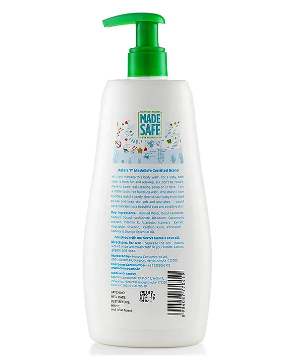 Mamaearth Baby mamaearth Deeply Nourishing Body Wash For Babies - 400 ml