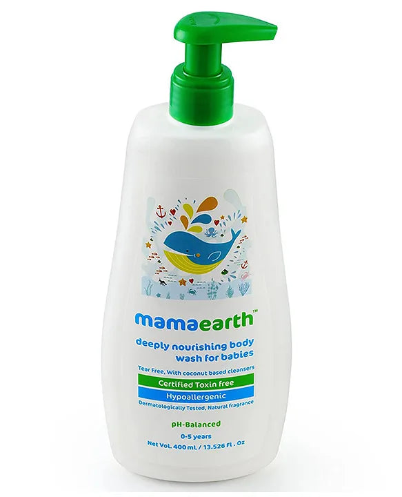 Mamaearth Baby mamaearth Deeply Nourishing Body Wash For Babies - 400 ml