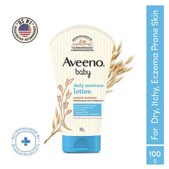 Aveeno Baby Daily Moisture Lotion 100g & Moisture Hydrating Facial Gel (Cream) 60g