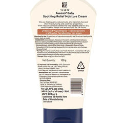 Aveeno Baby Moisture Cream Soothing Relief - 100 g