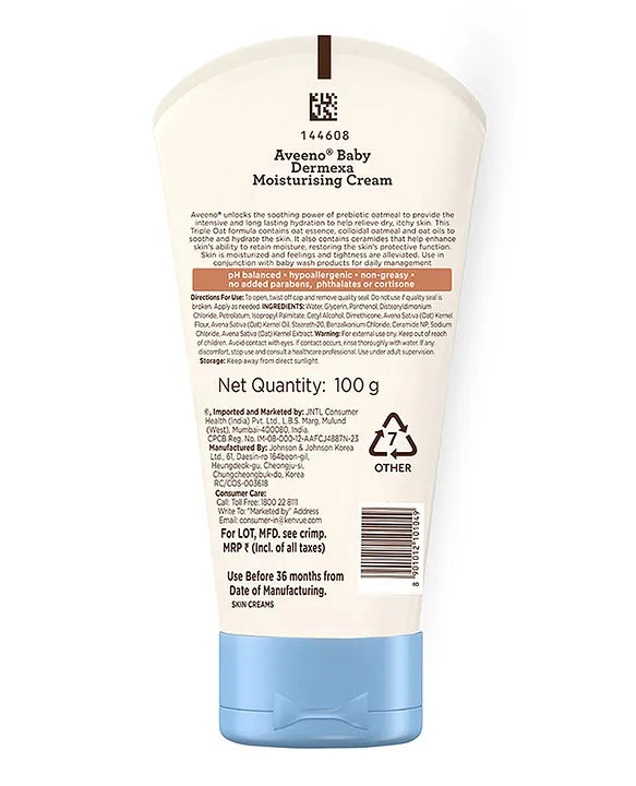 Aveeno Baby Dermexa Moisturising Cream - 100 g