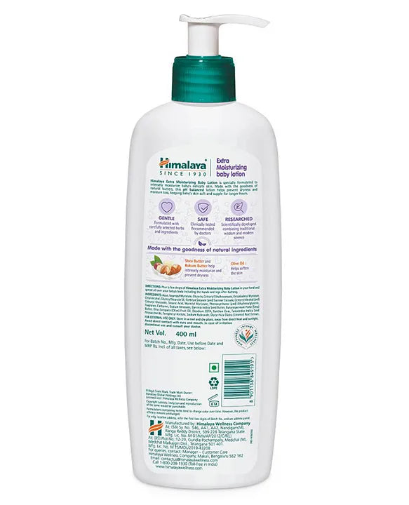 Himalaya Babycare Himalaya Extra Moisturizing Baby Lotion - 400 ml