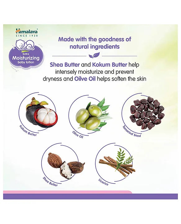 Himalaya Babycare Himalaya Extra Moisturizing Baby Lotion - 400 ml