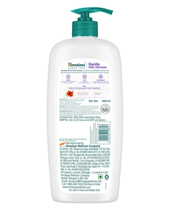 Himalaya Babycare Himalaya Gentle Baby Shampoo - 600 ml