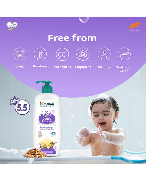 Himalaya Babycare Himalaya Herbal Gentle Baby Wash - 600 ml
