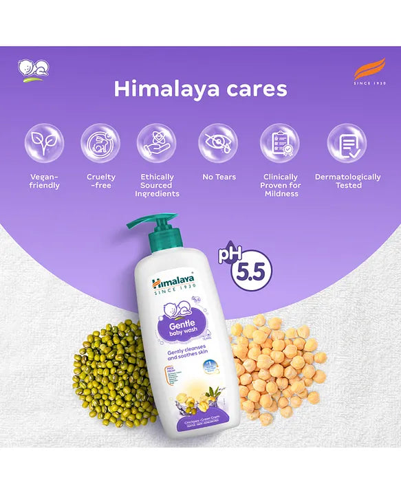 Himalaya Babycare Himalaya Herbal Gentle Baby Wash - 600 ml