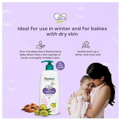 Himalaya Babycare Extra Moisturizing Baby Wash -  600 ml