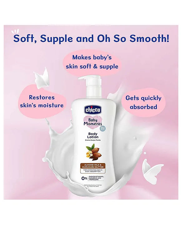 Chicco Baby Moments Body Lotion - 650 ml