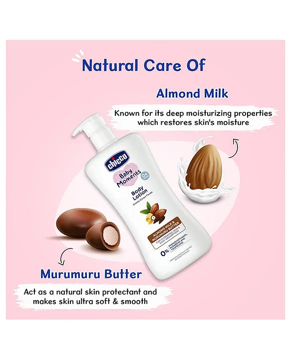 Chicco Baby Moments Body Lotion - 650 ml
