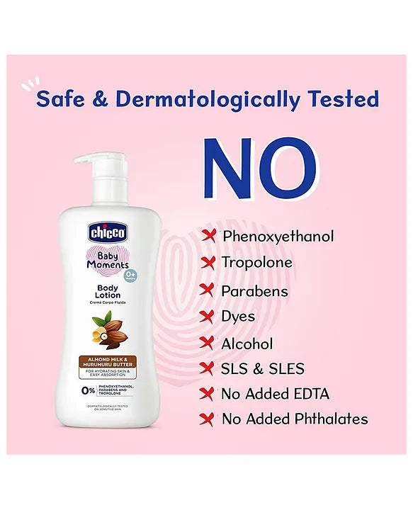Chicco Baby Moments Body Lotion - 650 ml