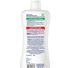 Chicco Baby Moments Gentle Bodywash & Shampoo with Green Apple & Peach Dermatologically Tested Parabens & Phenoxyethanol Free - 500 ml