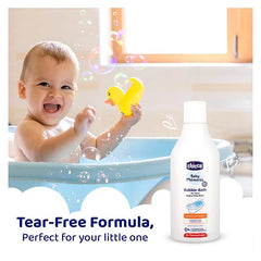 Chicco Baby Moments Peach Extract Bubble Bath  - 300 ml