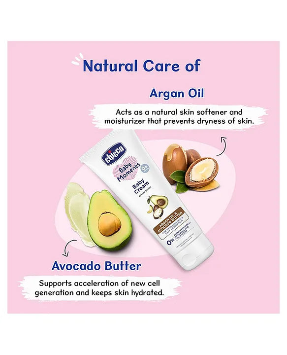 Chicco Baby Moments Baby Cream - 200 g