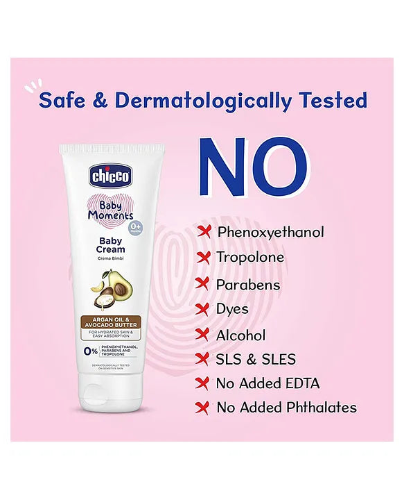 Chicco Baby Moments Baby Cream - 200 g