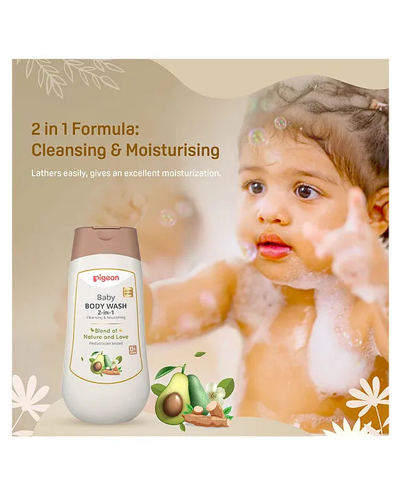 Pigeon Baby Body Wash - 200 ml