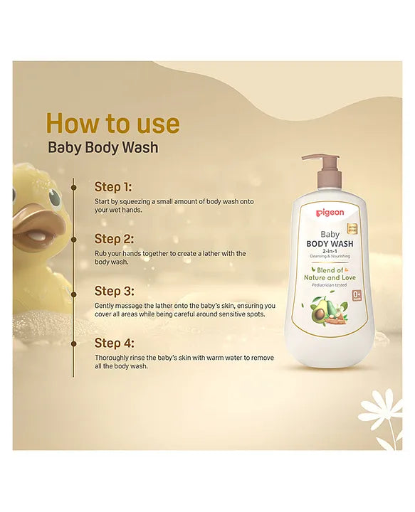 Pigeon Baby Body Wash - 500 ml