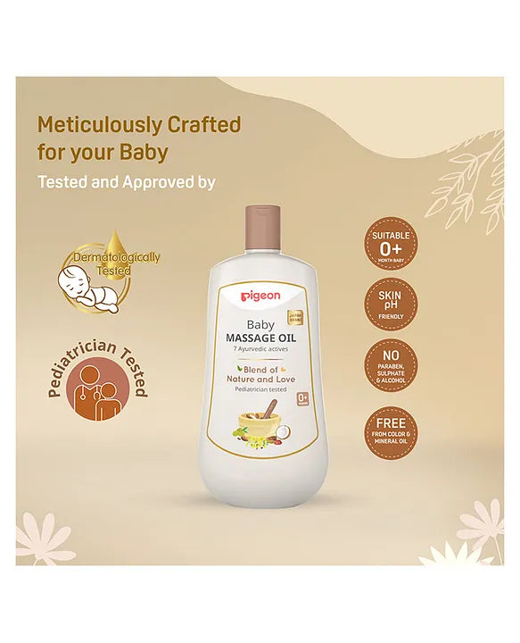 Pigeon Baby Massage Oil - 200 ml