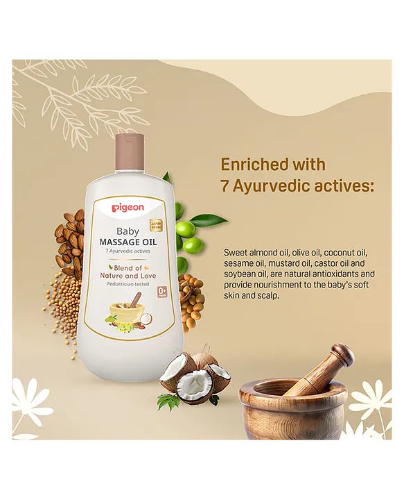 Pigeon Baby Massage Oil - 200 ml