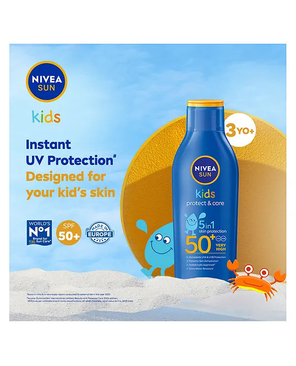 Nivea Kids Moisturizing Lotion SPF 50 - 200 ml