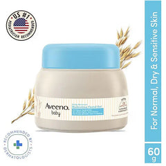 Aveeno Baby Daily Moisture Hydrating Facial Gel (cream) 60g I Ultra-Light | 24 Hours Moisturisation Face Cream | Triple Oat Extract & Avocado Oil I Paediatrician Recommended I Newborn Infants & Children