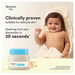 Aveeno Baby Daily Moisture Hydrating Facial Gel (cream) 60g I Ultra-Light | 24 Hours Moisturisation Face Cream | Triple Oat Extract & Avocado Oil I Paediatrician Recommended I Newborn Infants & Children
