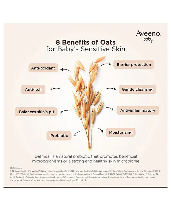 Aveeno Baby Daily Moisture Hydrating Facial Gel (cream) 60g I Ultra-Light | 24 Hours Moisturisation Face Cream | Triple Oat Extract & Avocado Oil I Paediatrician Recommended I Newborn Infants & Children