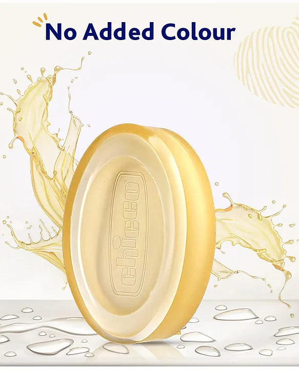 Chicco Baby Moments Glycerin Bathing Bar Pack of 4  - 75 g each