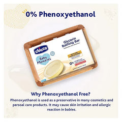 Chicco Baby Moments Glycerin Bathing Bar Pack of 4  - 75 g each